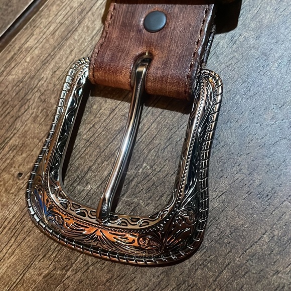 Women’s Tony‎ Lama leather belt size 42 main image 6